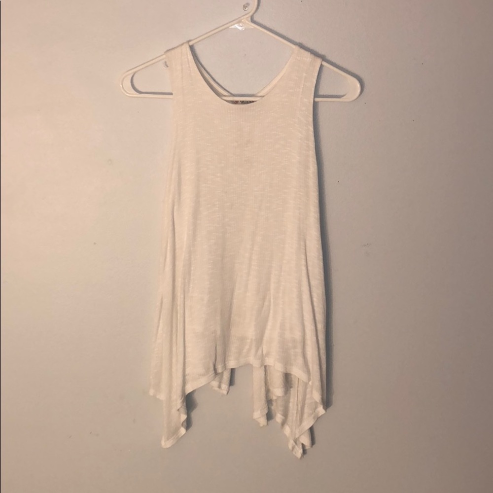 White tank top